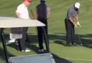 President Trump’s Golf Outing Stuns Internet After People Realize Who He’s Playing Against